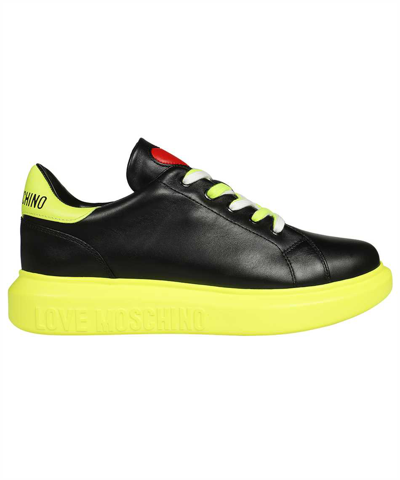 Love Moschino Low-top Sneakers In Black
