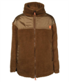 Weekend Max Mara Fleece Oversized Jacket In Camel