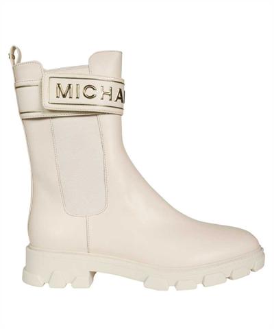 Michael Michael Kors Ankle Boots In White