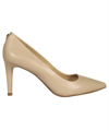 Michael Michael Kors Woman Pumps Beige Size 6 Textile Fibers In Skin