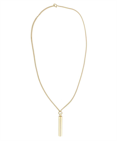 Vetements Necklace With Pendant In Gold