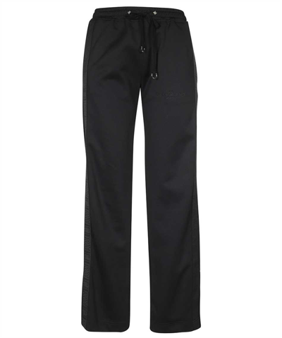 John Richmond Techno Fabric Track Trousers In Black