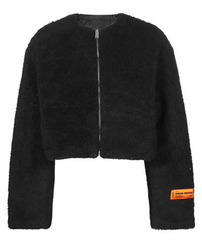 Heron Preston Double Cotton-blend Jacket In Black