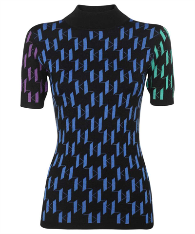 KARL LAGERFELD SHORT SLEEVE TOP