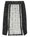 Karl Lagerfeld Skirt With Side Slits At Hem In Black
