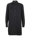Karl Lagerfeld Logo-print Organic Cotton Shirt In Black