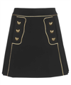 MOSCHINO TECHNICAL FABRIC MINI-SKIRT