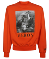 HERON PRESTON COTTON CREW-NECK SWEATSHIRT