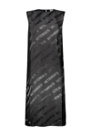 Vetements Monogram Summer Dress In Black