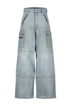 VETEMENTS TRANSFORMER BAGGY JEANS