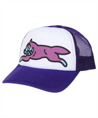 Icecream Logo Baseball Cap In Purple
