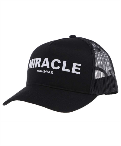 Nahmias Logo Baseball Cap In Black