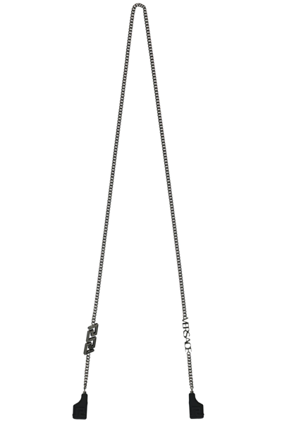 Versace Chain Strap For Wireless Headphones In Black