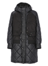 Junya Watanabe X Innerraum Hooded Quilted Jacket In Black
