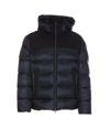 Herno Nylon Ultralight Down Jacket In Blue