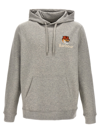 Barbour X Maison Kitsune Sweater In Gray