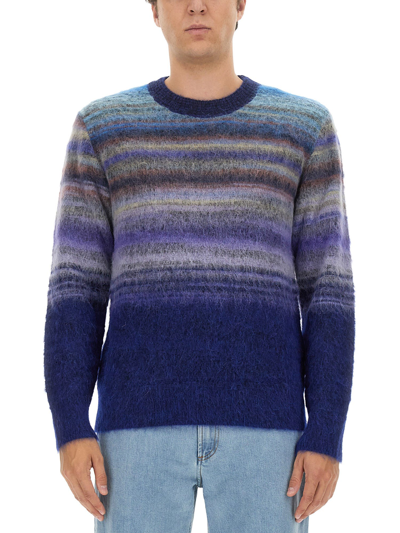 Missoni Degrade Shirt In Blue