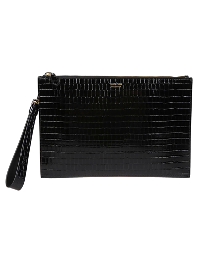 Tom Ford Pochette In Black