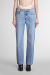 Alexander Wang Jeans In Blue Cotton In Blue