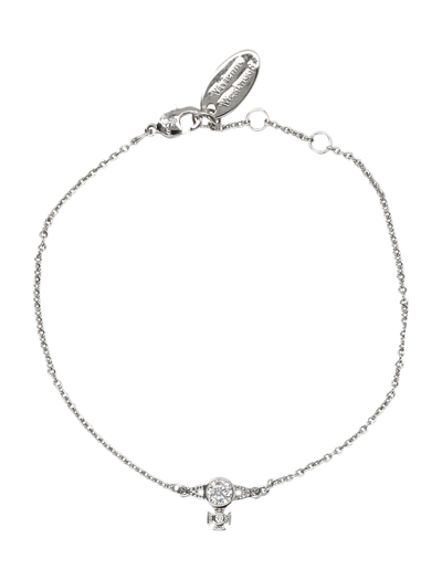 Vivienne Westwood Reina Bracelet Small In Silver