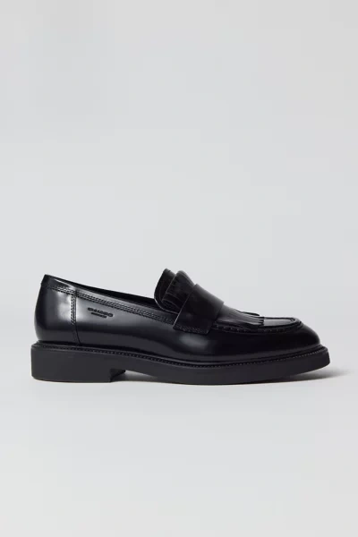 Vagabond Shoemakers Alex Fringe Loafer In Black