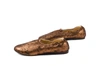 Blublonc Ceecee Slipper Shoe In Bronze In Gold
