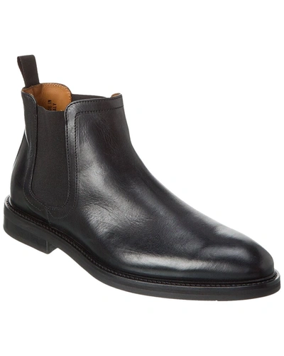 Antonio Maurizi Leather Chelsea Boot In Black