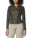 Marc New York Felix Leather Jacket In Olive