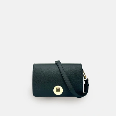 Apatchy London The Newbury Maxi Black Leather Bag