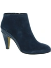 Bella Vita Brennan Womens Suede Embossed Ankle Boots In Multi