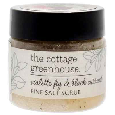 The Cottage Greenhouse Fine Salt Scrub - Violette Fig And Black Currant By  For Unisex - 1 oz Scrub