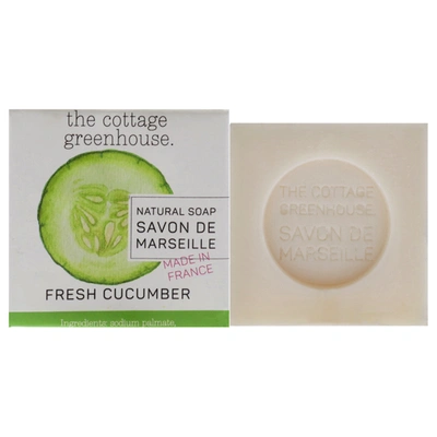 The Cottage Greenhouse Fresh Soap - Cucumber By  For Unisex - 3.5 oz Soap