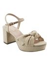 Bandolino Prezley Ankle Strap Platform Sandal In Multi