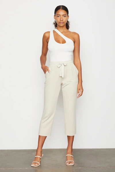 Bailey44 Ava Knit Pant In Sage In White
