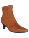 Impo Naja Womens Kitten Heel Bootie Ankle Boots In Gold