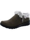 BZEES GENUINE WOMENS FAUX SHEARLING PADDED INSOLE BOOTIES