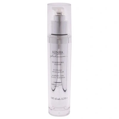 Kenra Platinum Silkening Gloss By  For Unisex - 2.2 oz Hair Gloss