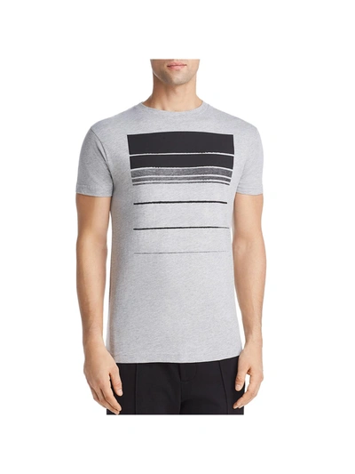 Vestige Cascade Redux Mens Printed Short Sleeves Graphic T-shirt In Grey