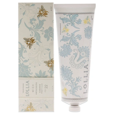 Lollia Wish Shea Butter Handcreme By  For Unisex - 4 oz Cream
