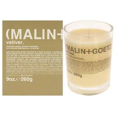 Malin + Goetz Scented Votive Vetiver 9oz Candle In Beige