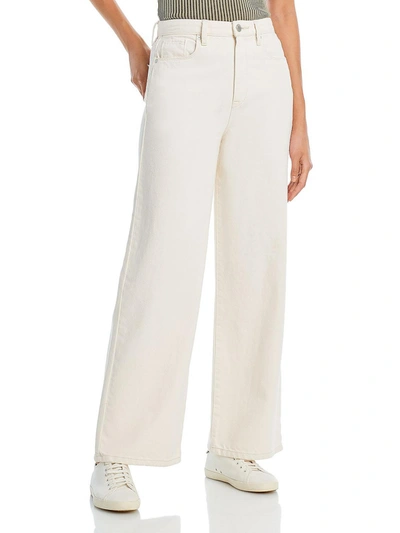 BLANKNYC THE FRANKLIN WOMENS COTTON HIGH RISE WIDE LEG JEANS