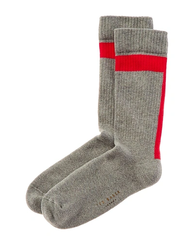 Ted Baker Teesok Socks In Grey