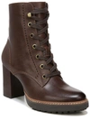Naturalizer Callie Womens Leather Zipper Mid-calf Boots In Multi