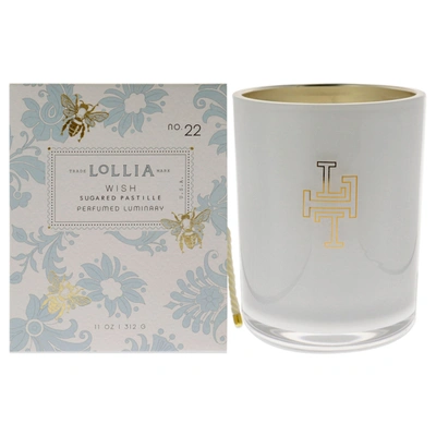 Lollia Wish Perfumed Luminary Candle By  For Unisex - 11 oz Candle