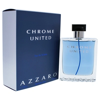 Azzaro Chrome United By  For Men - 3.4 oz Edt Spray