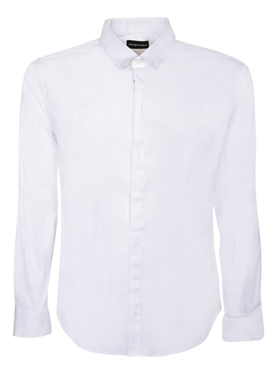 Ea7 Emporio Armani Shirts In White