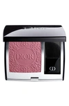 Dior Rouge Blush In 621 Splendid Rose (a Deep Rosewood)