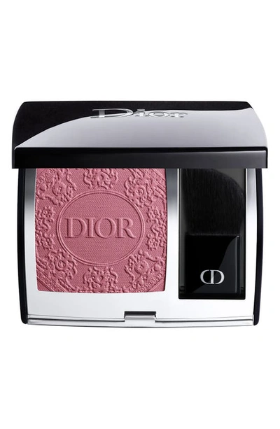 Dior Rouge Blush In 621 Splendid Rose (a Deep Rosewood)