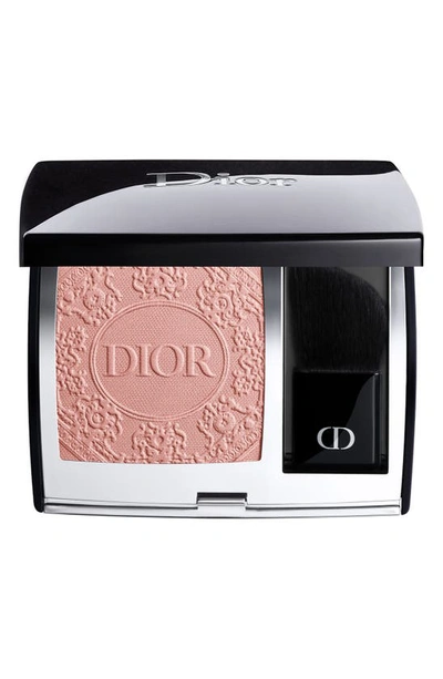 Dior Rouge Blush In 211 Precious Rose (an Orangey Pink)