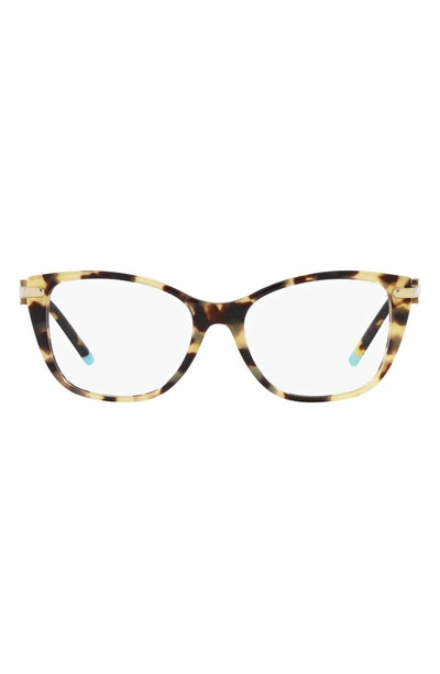 Tiffany & Co 54mm Butterfly Reading Glasses In Dark Havana